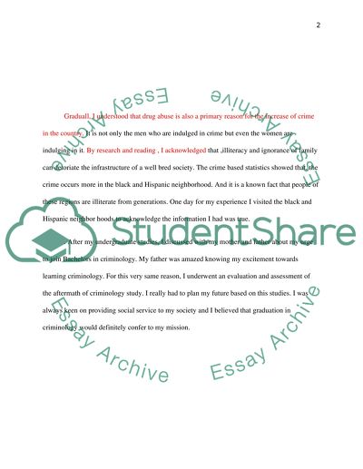 PERSONAL STATEMENT
