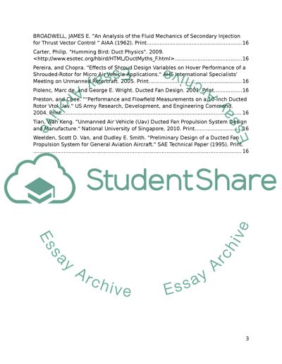 Ducted Fan Propulsion System with Thrust Vectoring Capability
