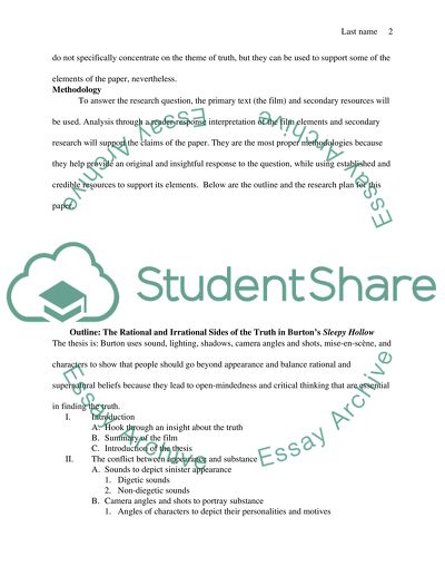 Sleepy Hollow by Tim Burton