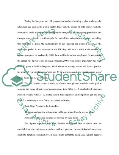 The UK Private and Occupational Pensions Arena