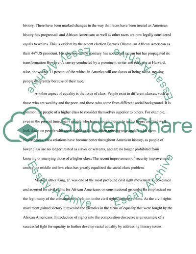 Social Inequalities in US