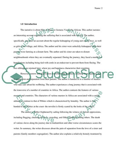 Hite of Maw and African Slavery