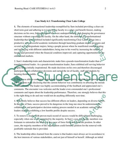 Transforming Clear Lake College