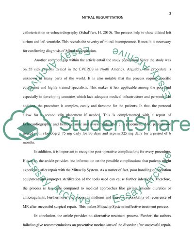 Mitral Regurgitation