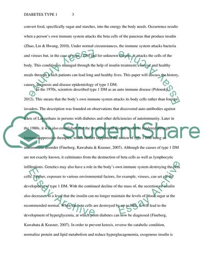 Diabetes Type 1 Treatment