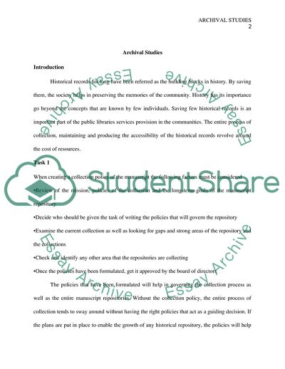 Historical Records as the Building Blocks in History