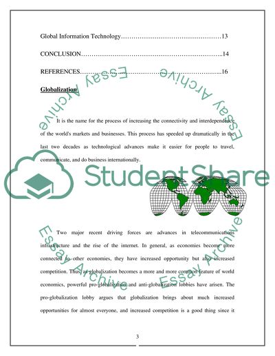 Globalization and Values of Global Managers