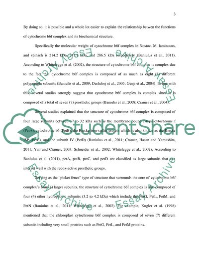 Cytochrome b6f complex