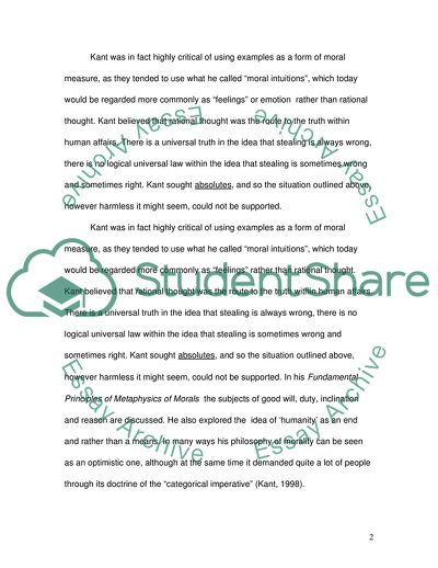 Two Main Types of Morality