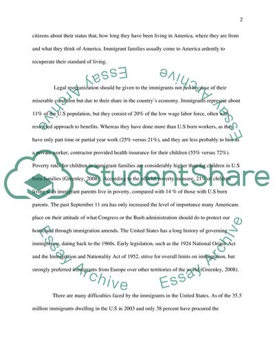 Should Illegal Immigrants be allowed to Get Legal Documents