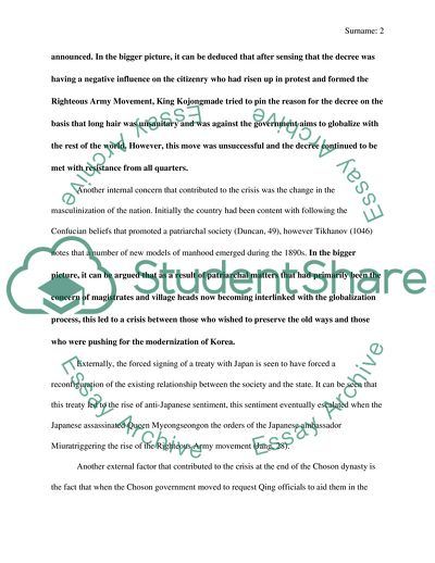 Koreas Place in the Sun