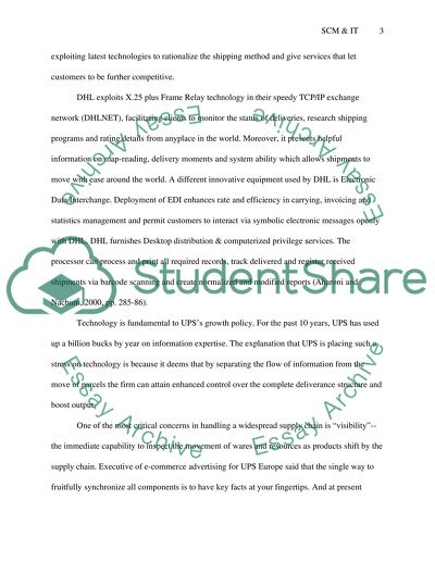 Supply Chain Would Cease to Exist without Information Systems Technologies