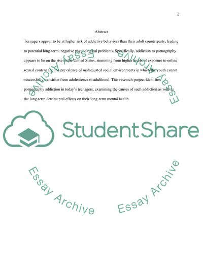 The Detrimental Effects of Pornography Addiction on Teenagers