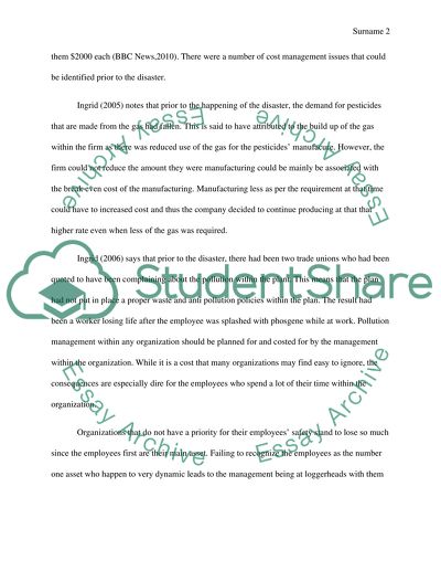 Management Accounting in Support Decision Process