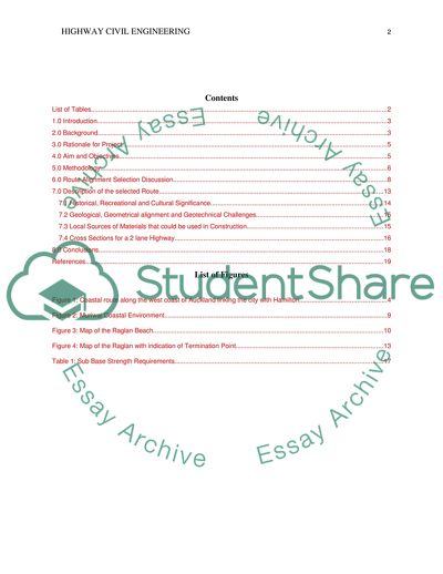 Civil Engineering, Highway Construction