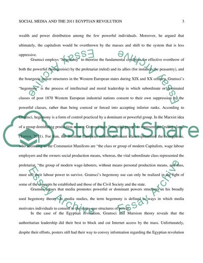 Can Social Media Act as a Platform for Counter Hegemony