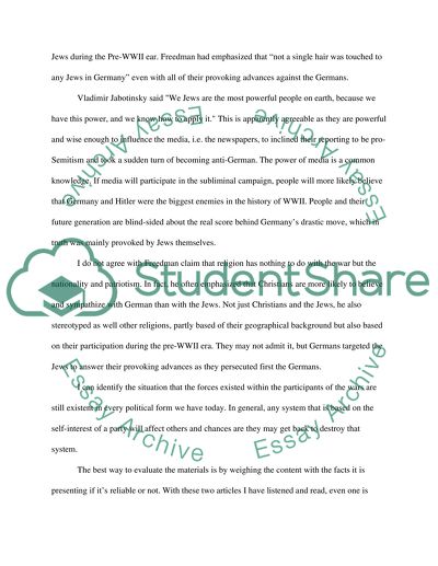 Judea War and Jews Role in First Two Wars