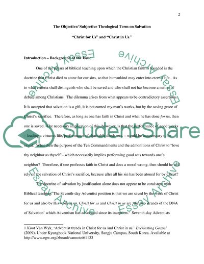 Research papers on jesus