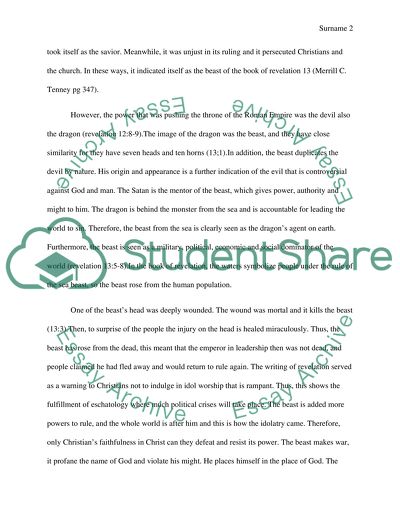 Analyzing the Beast in the Book of Revelation