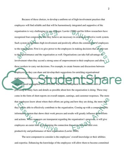 High involvement essay 03 image