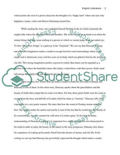 The Field by Lord Dunsany