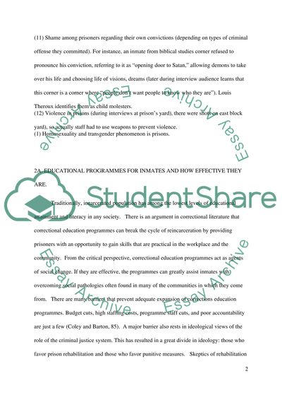 The Correctional Education Administrators