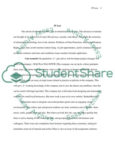 Information Technology Law