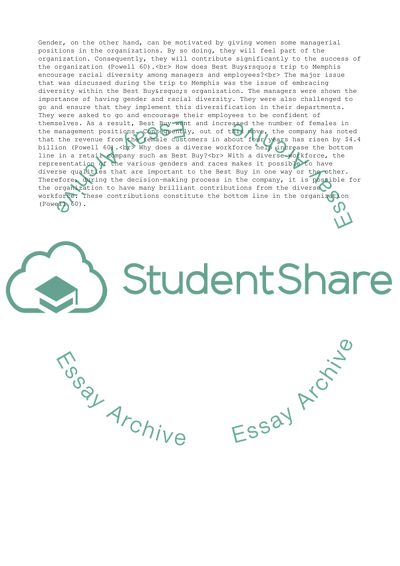 Managing a Diverse Workforce