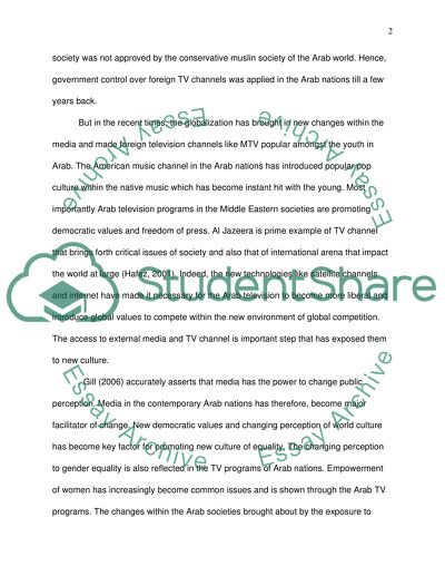 The Cultures of Arab World and American Society