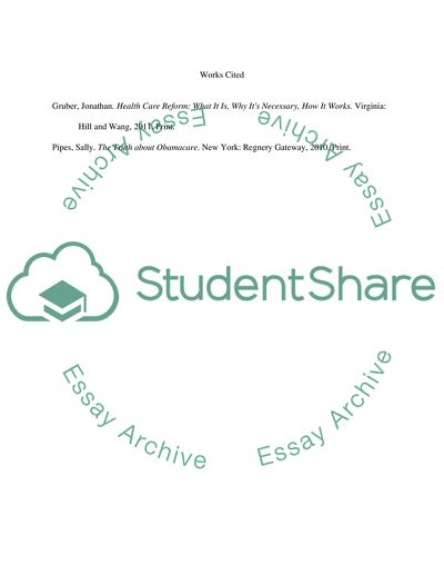 Implementation of Obamacare Reform