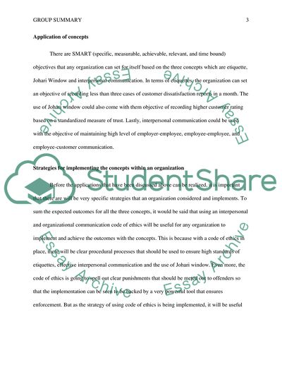 INTERPERSONAL AND ORGANIZATION COMMUNICATION