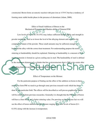 Engineering Materials Characterization of PM Stainless Steels