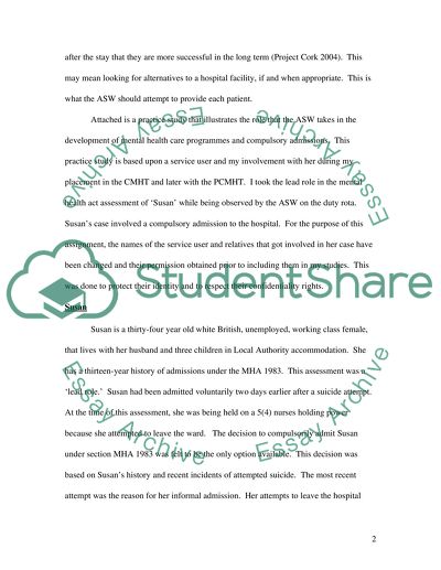 Social Policy and Mental Health Practice