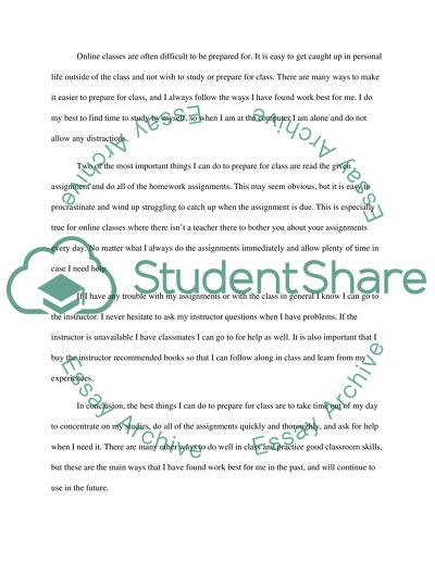 Difficulties to Be Prepared for Online Classes