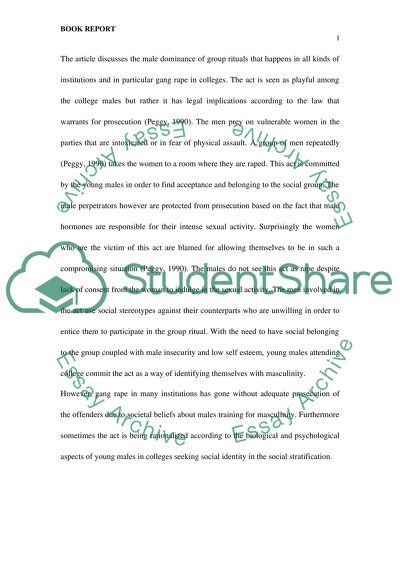 Symmarize and analyze in sociology way