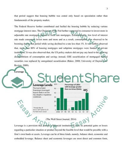 The Main Triggers of the 2007-2008 Financial Crisis Identified by Alan Blinder in After the Music Stopped