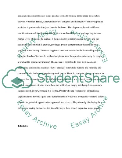 The Issue of Consumerism