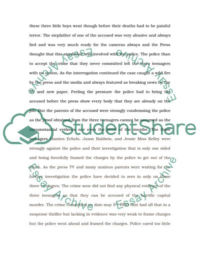 Devils Knot Critique