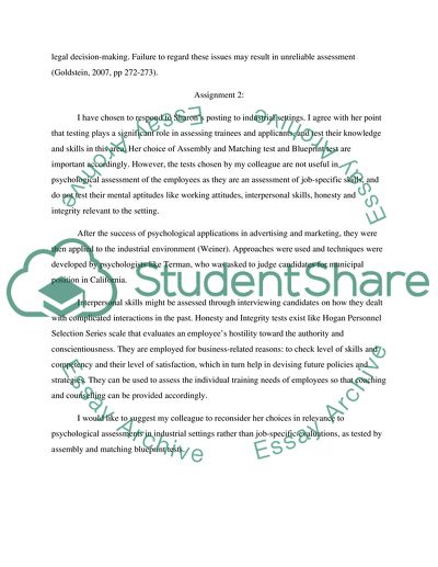 Role of Forensic Psychologists