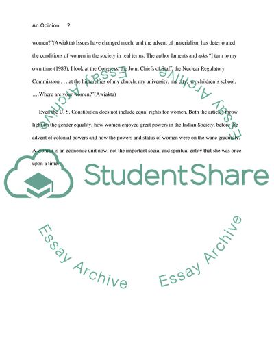 The Role and Power of Women in Indian Society