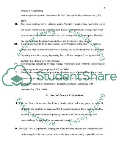 The Financial Policies