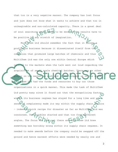 Strategic Supply Chain Management