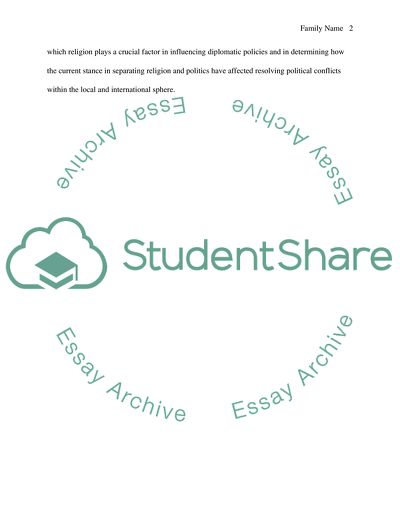 Bridging the Gap: Faith and Diplomacy