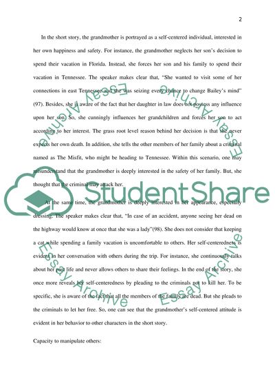 short story research paper example