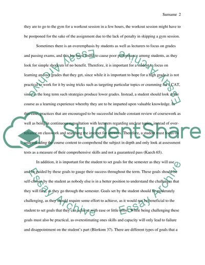 Ways of Achieving Academic Success