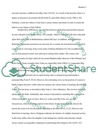 The Role of Women in Hinduism and Judaism