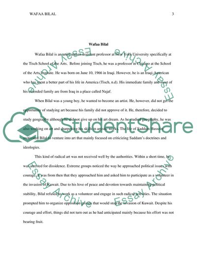 Wafaa Bilals works - Virtual vs the Real