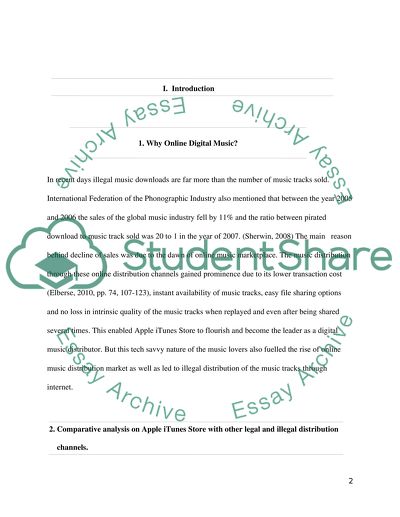 The Effect on Sales of Digital Music Through Legal and Illegal Distribution Channels