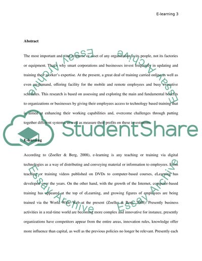 How do corporations use e-learning