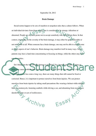 Traumatic brain injury image